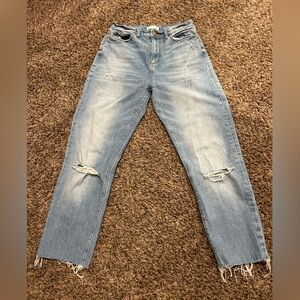 High Wasted Boyfriend Jeans